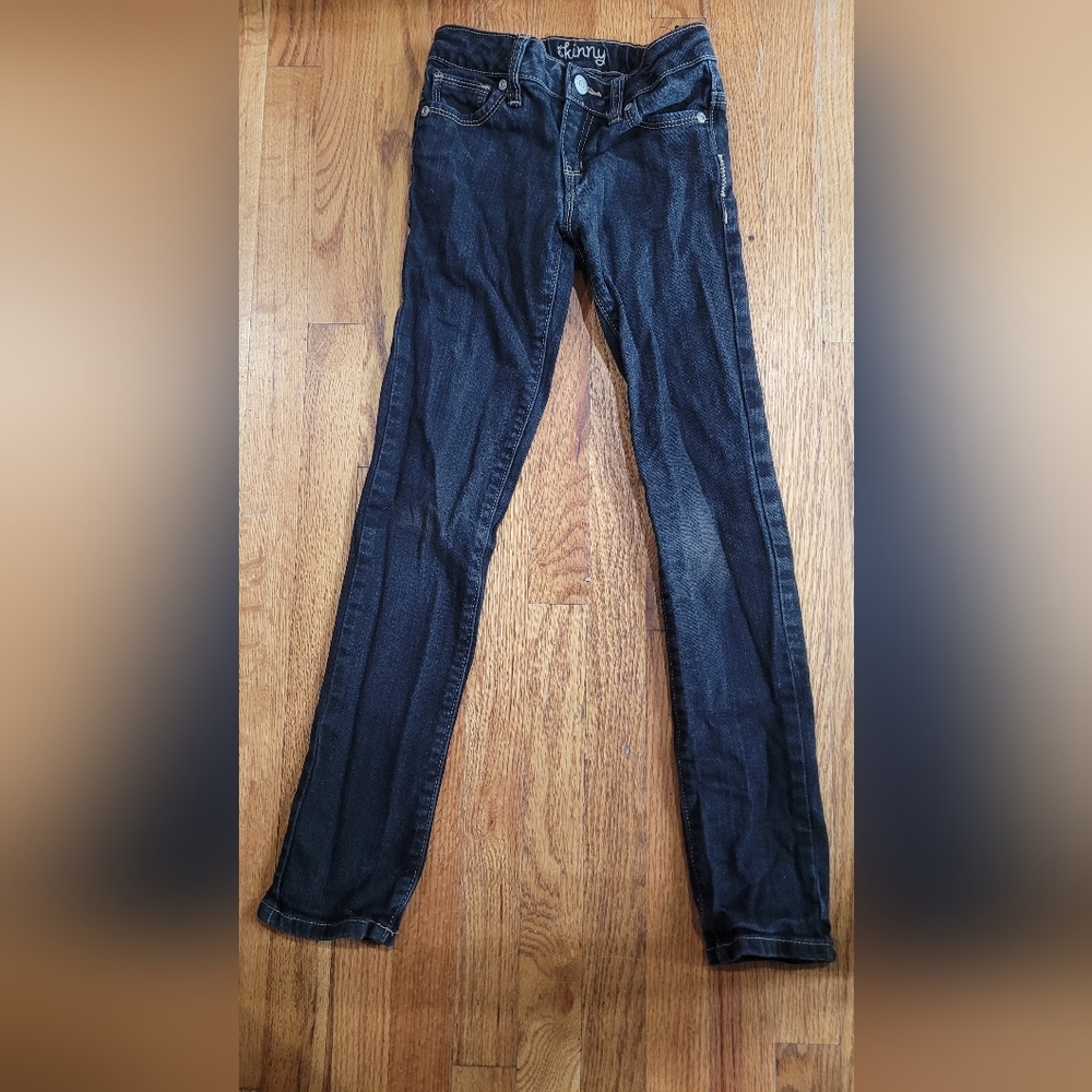 Old Navy Women's Dark Black Skinny Jeans